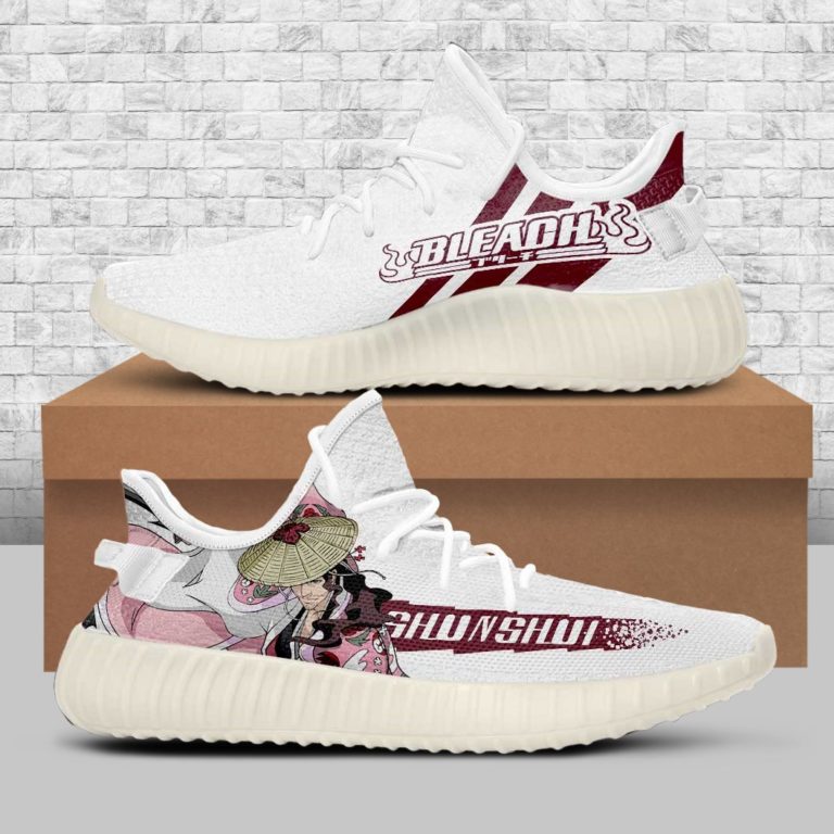 Kyoraku Shunsui Shoes Bleach Custom Yeezy Sneakers