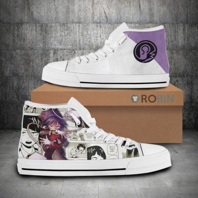 Kyouka Jirou My Hero Academia Anime Mixed Manga High Top Canvas Shoes