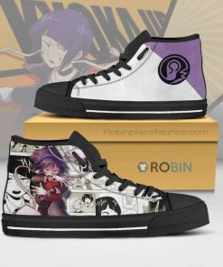 Kyouka Jirou My Hero Academia Anime Mixed Manga High Top Canvas Shoes