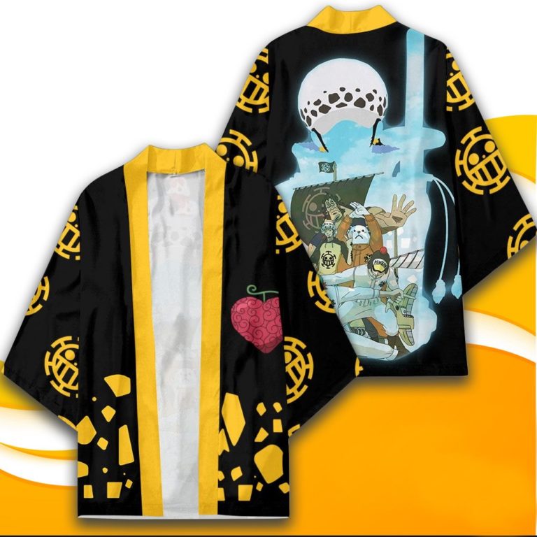 Law Heart Pirates One Piece Kimono Cardigan