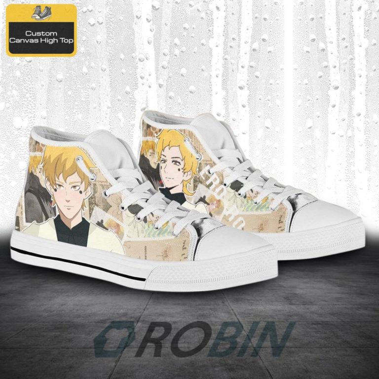 Lero-Ro Tower of God Anime Canvas High Top Shoes (Kid and Adult size available)