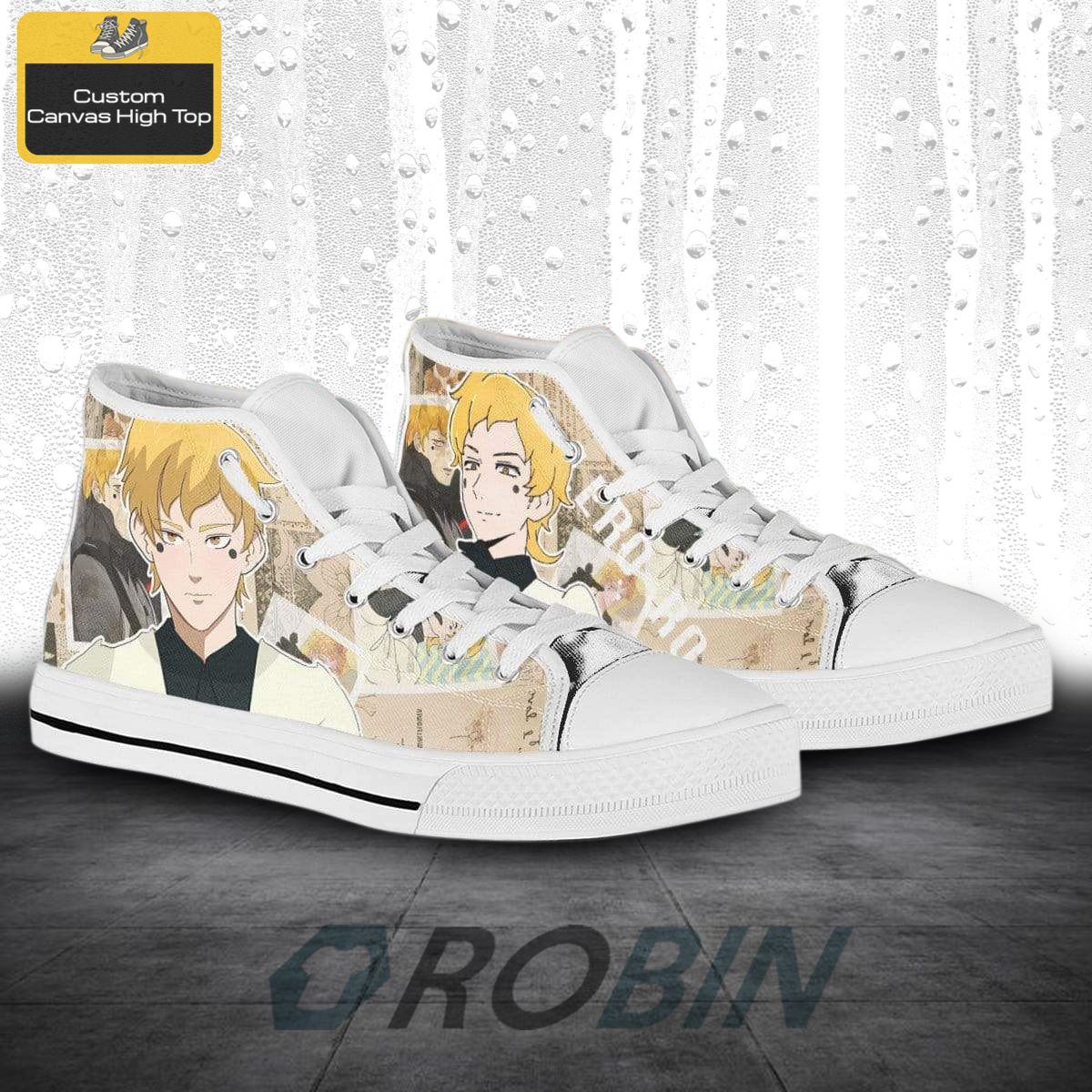 Lero-Ro Tower of God Anime Canvas High Top Shoes (Kid and Adult size ...
