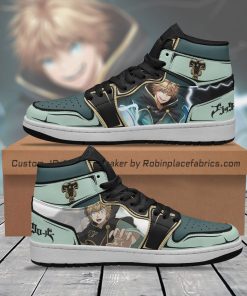 Luck Voltia JD Sneakers Custom Black Clover Anime Shoes Luck Voltia JD Sneakers Custom Black Clover Anime Shoes