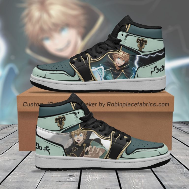 Luck Voltia JD Sneakers Custom Black Clover Anime Shoes