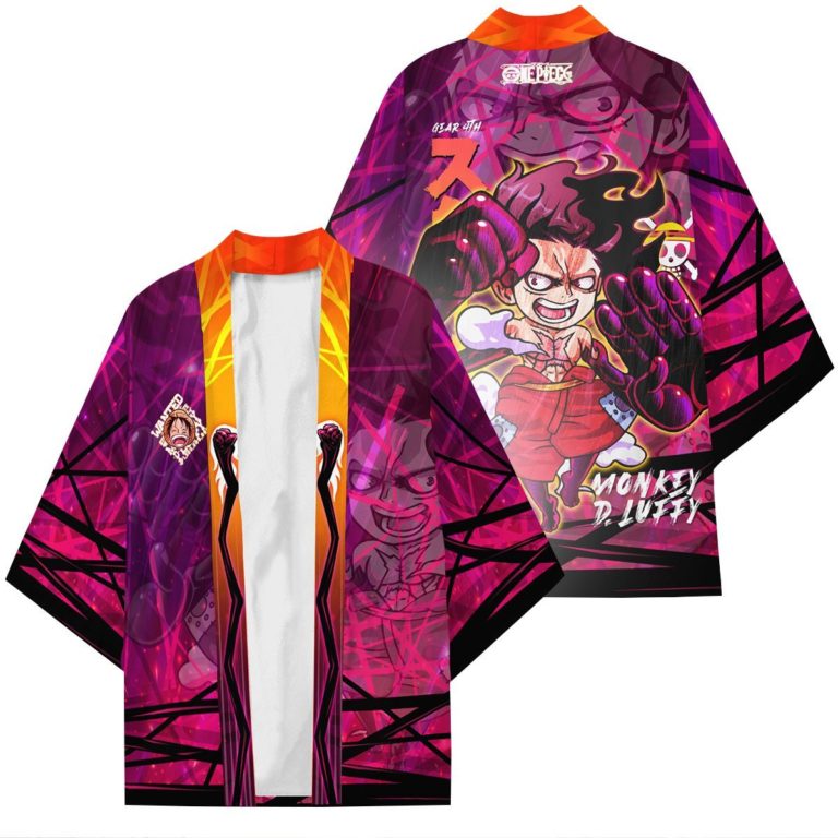 Luffy Gear Fourth AOP Kimono