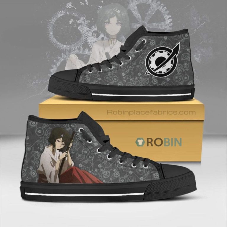 Luka Urushibara Steins;Gate Anime High Top Canvas Shoes