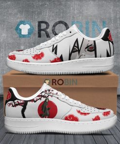Madara Air Forces Naruto Shoes Uchiha Custom Anime Sneakers