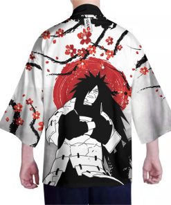 Madara Kimono Custom Cherry Blossom Anime Naruto Kimono Cardigan