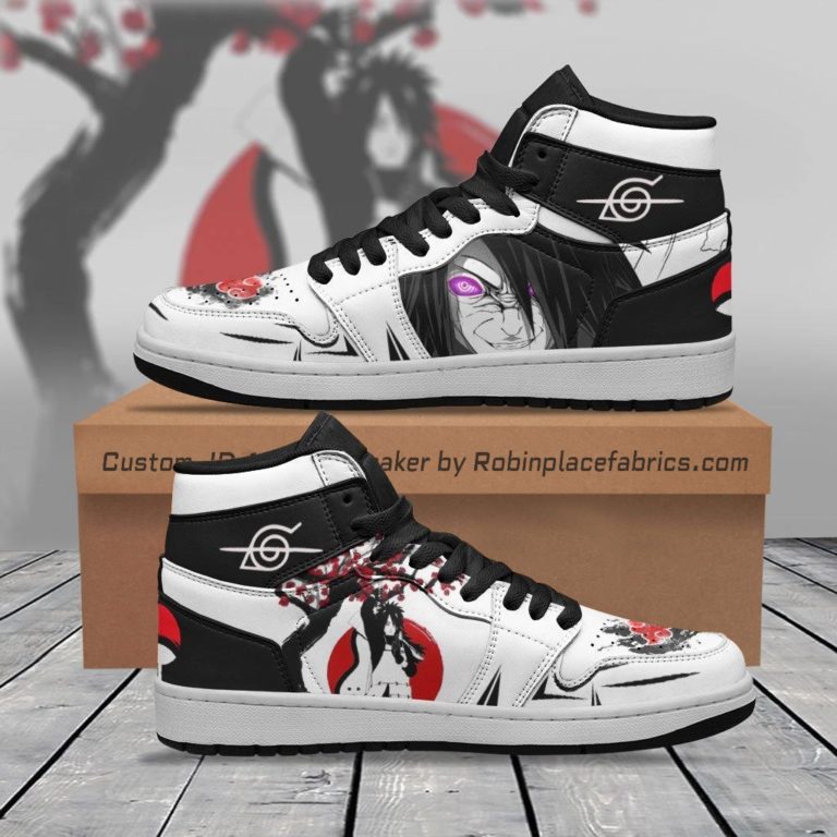 Madara Rinnegan Custom Jordan 1 High Sneakers