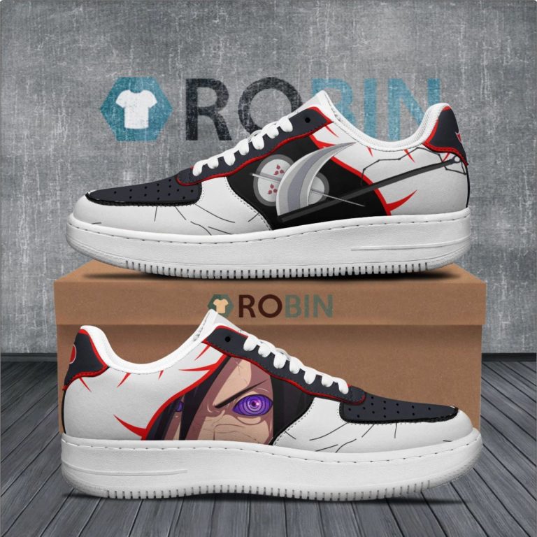 Madara Uchiha Air Force 1 Sneakers Custom Weapon Naruto Anime Shoes