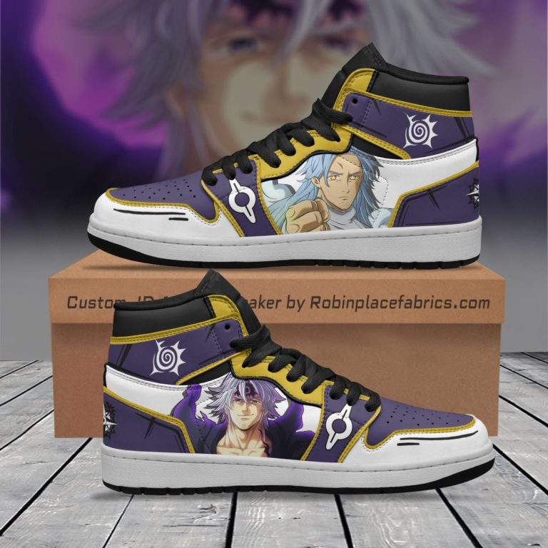 Mael JD Sneakers Custom The Seven Deadly Sins Anime Shoes