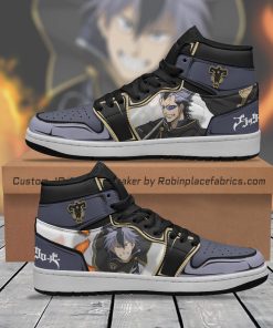 Magna Swing JD Sneakers Custom Black Clover Anime Shoes Magna Swing JD Sneakers Custom Black Clover Anime Shoes