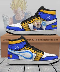 Majin Vegeta JD Sneakers Custom Dragon Ball Super Anime Shoes Majin Vegeta JD Sneakers Custom Dragon Ball Super Anime Shoes