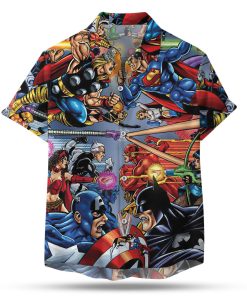 Marvel Vs Dc Hawaiian Shirt
