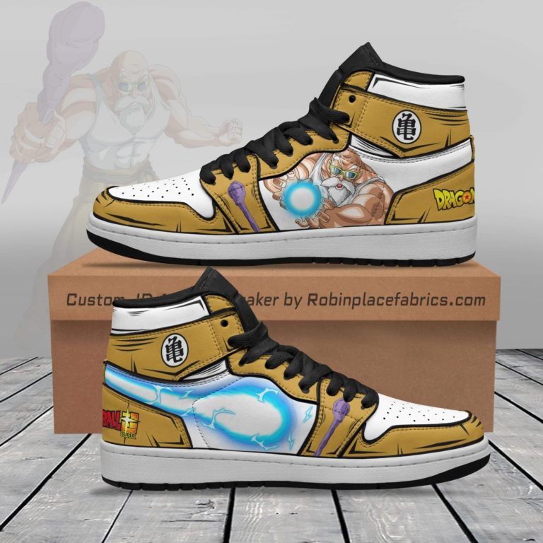 Master Roshi JD Sneakers Custom Dragon Ball Anime Shoes