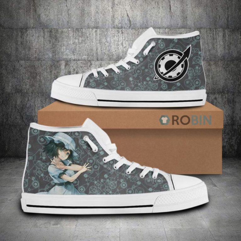 Mayuri Shiina Steins;Gate Anime Canvas High Top Shoes