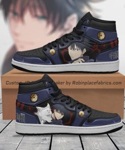 Megumi Fushiguro JD Sneakers Custom Jujutsu Kaisen Anime Shoes Megumi Fushiguro JD Sneakers Custom Jujutsu Kaisen Anime Shoes