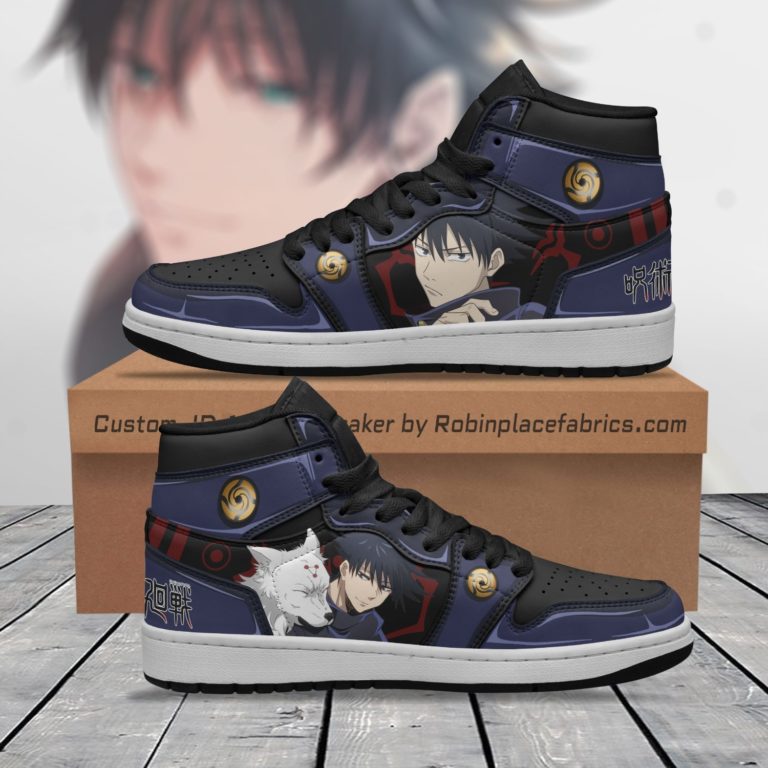 Megumi Fushiguro JD Sneakers Custom Jujutsu Kaisen Anime Shoes