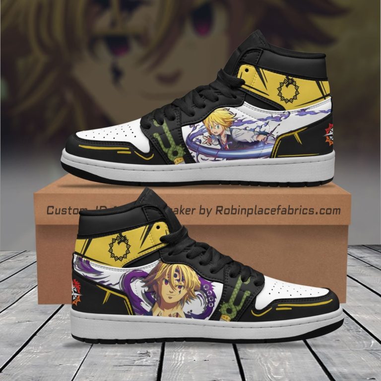 Meliodas JD Sneakers Custom The Seven Deadly Sins Anime Shoes