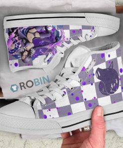 Merlin The Seven Deadly Sins Anime Canvas High Top Shoes
