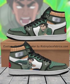 Might Guy JD Sneakers Custom Naruto Anime Shoes