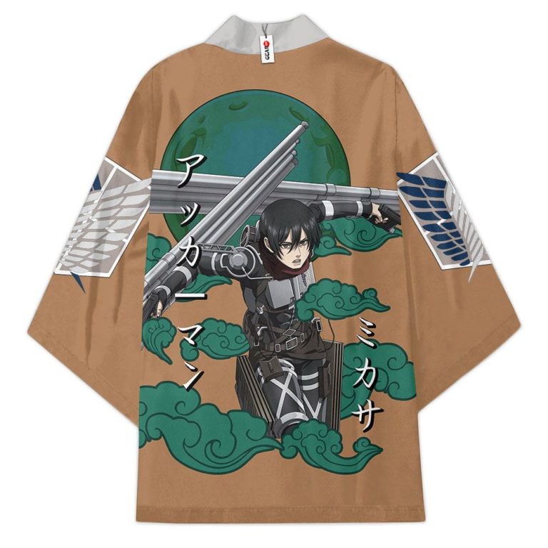 Mikasa Ackerman Attack On Titan All Over Print Kimono