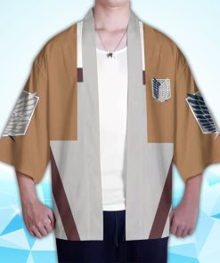 Mikasa Ackerman Attack On Titan All Over Print Kimono