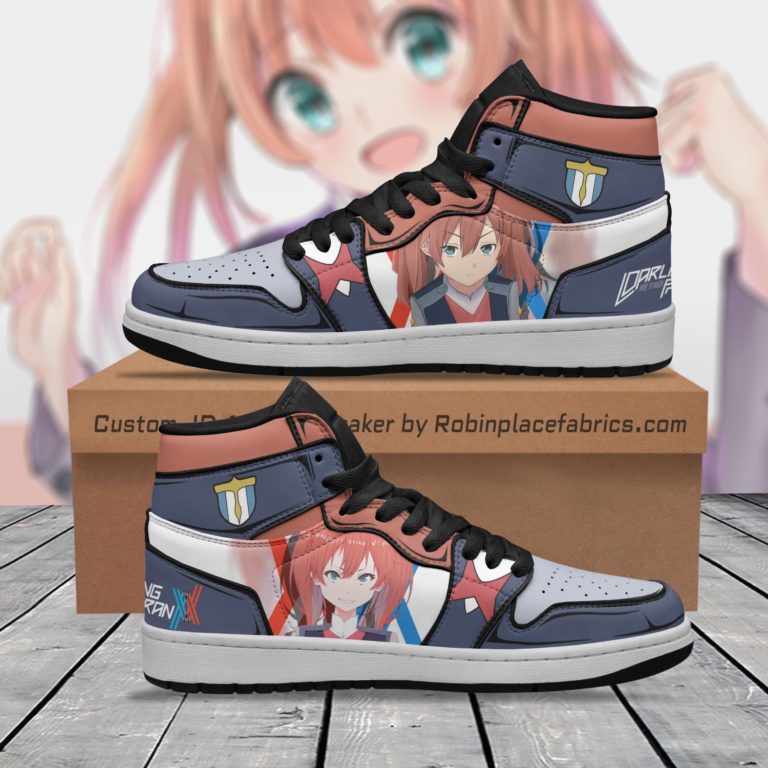 Miku JD Sneakers Custom Darling In The Franxx Anime Shoes