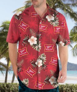 Miller High Life Beer Hawaiian Shirt Miller High Life Beer Hawaiian Shirt