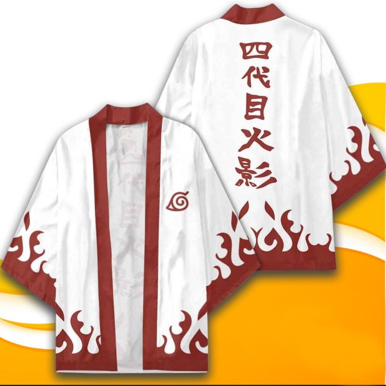 Minato Kimono Uniform Anime Naruto Kimono Cardigan