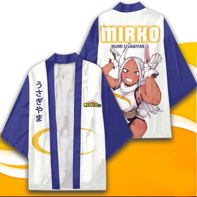 Mirko Rumi Usagiyama My Hero Academia Kimono Cardigan