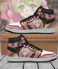 Mitsuri Kanroji Kimetsu No Yaiba Custom Jordan 1 High Sneakers Mitsuri Kanroji Kimetsu No Yaiba Custom Jordan 1 High Sneakers