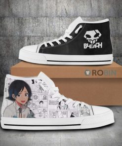 Mizuiro Kojima Bleach Anime Mixed Manga High Top Canvas Shoes