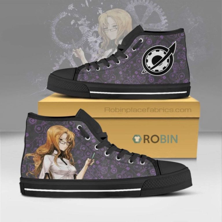 Moeka Kiryu Steins;Gate Anime Canvas High Top Shoes