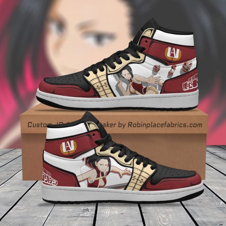 Momo Yaoyorozu JD Sneakers Custom My Hero Academia Anime Shoes