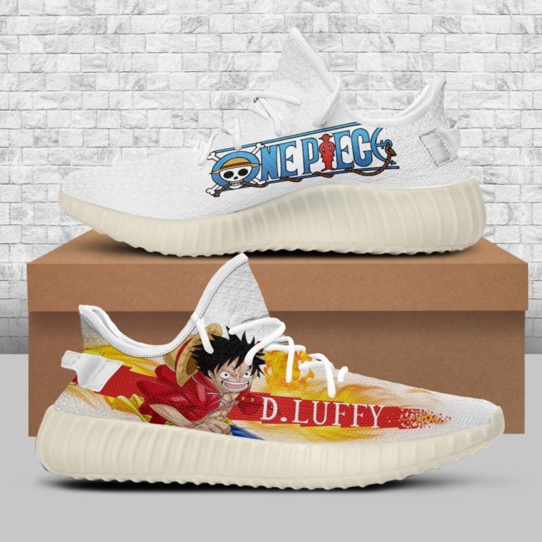 Monkey D Luffy One Piece Custom Shoes