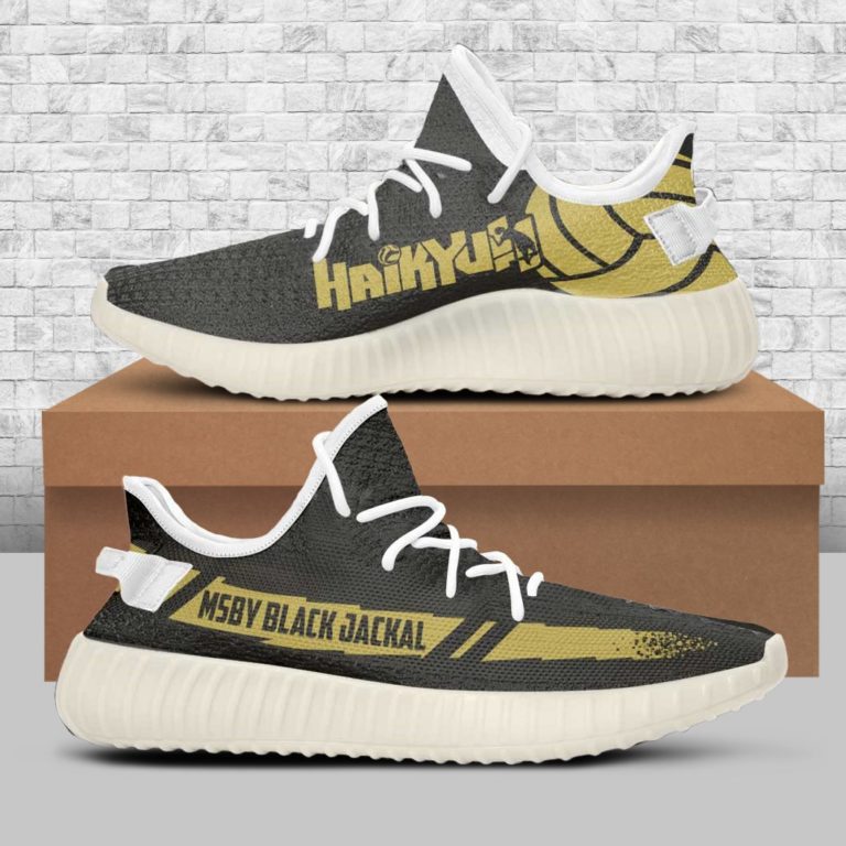 MSBY Black Jackal Shoes Haikyuu Yeezy Sneakers