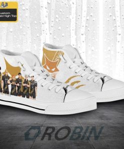 MSBY Black Jackal Team Members Haikyu!! Anime Canvas High Top Shoes MSBY Black Jackal Team Members Haikyu!! Anime Canvas High Top Shoes