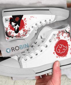 Nagato Akatsuki Naruto Anime Canvas High Top Shoes Nagato Akatsuki Naruto Anime Canvas High Top Shoes
