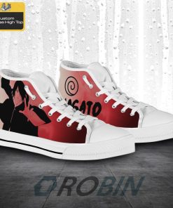 Nagato Naruto Anime Canvas High Top Shoes