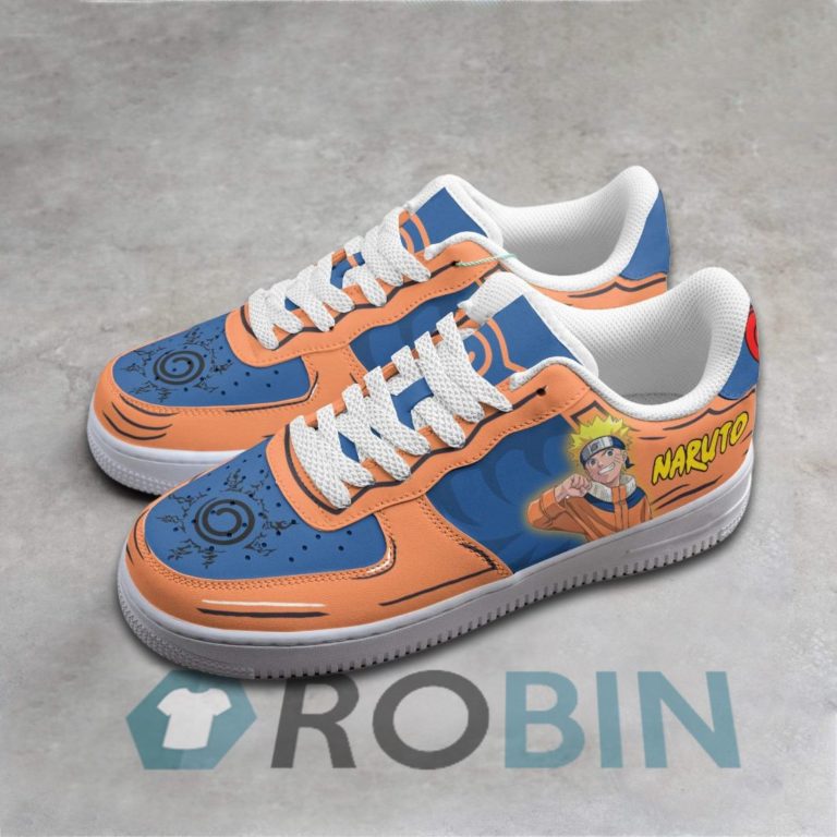 Naruto Air Forces Custom Anime Sneakers