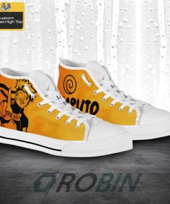 Naruto Anime High Top Canvas Shoes