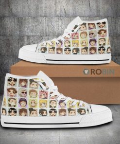 Naruto Cute Chibi Face Anime High Top Canvas Shoes (Kid and Adult size available) Naruto Cute Chibi Face Anime High Top Canvas Shoes (Kid and Adult size available)