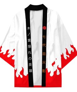 Naruto Hokage AOP Kimono Cardigan