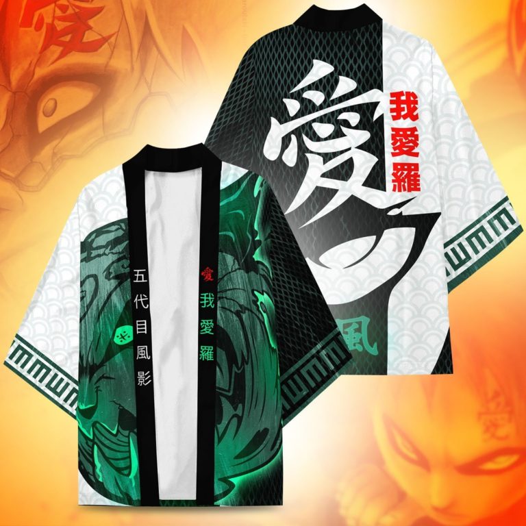 Naruto Kazekage Kimono Cardigan