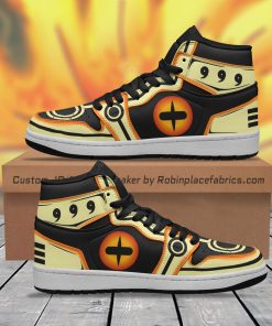 Naruto Nine Tails JD Sneakers Custom Chakra Mode Form Anime Shoes Naruto Nine Tails JD Sneakers Custom Chakra Mode Form Anime Shoes