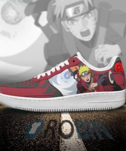 Naruto Sage Mode Air Force 1 Sneakers Custom Naruto Anime Shoes