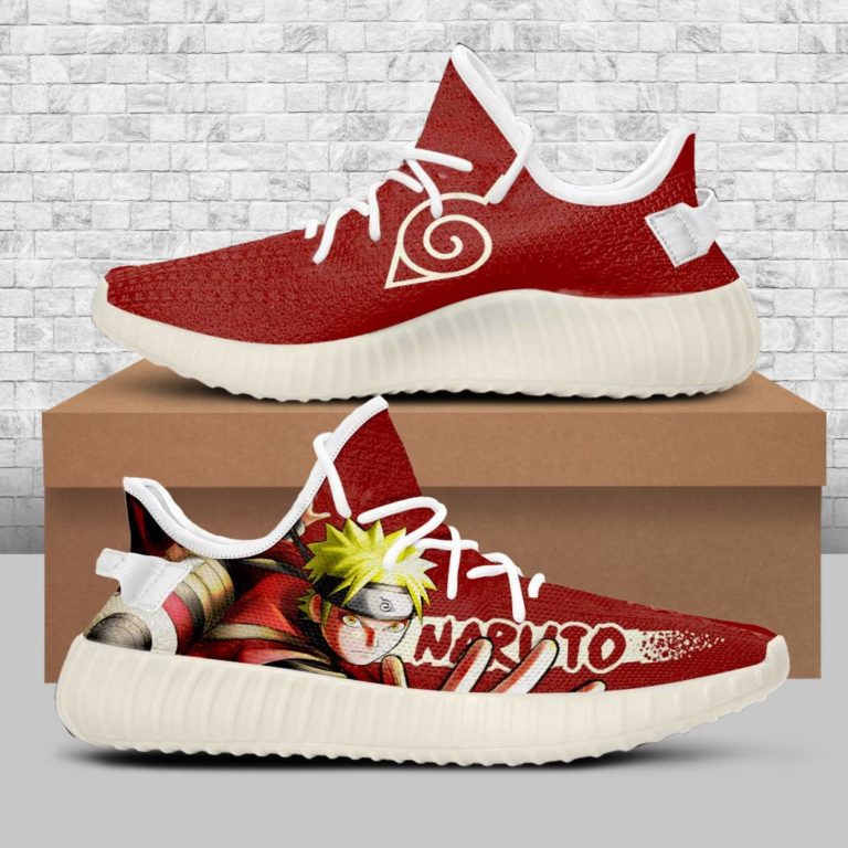Naruto Sage Mode Anime Custom Yeezy Shoes