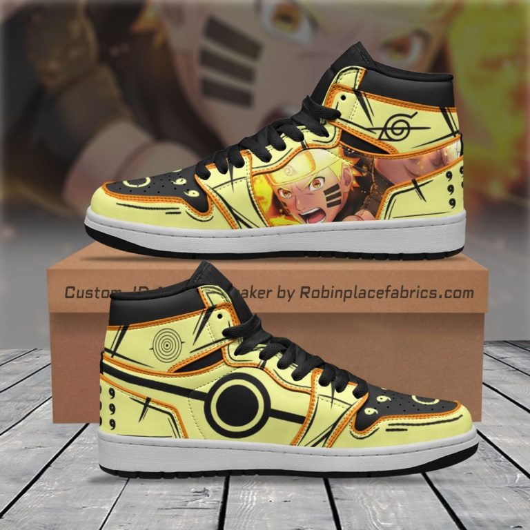 Naruto Six Paths Custom Anime Shoes