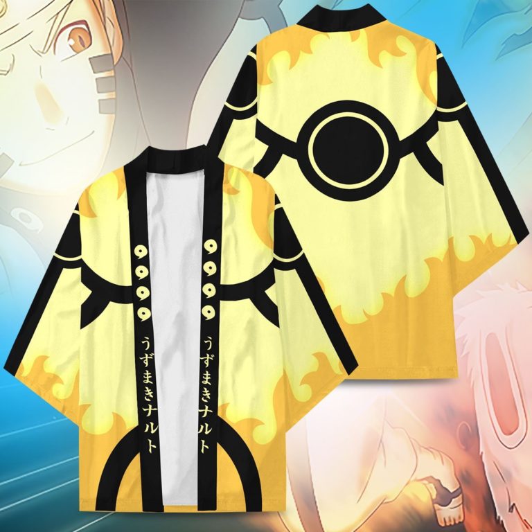 Naruto Six Paths Sage Kimono Cardigan